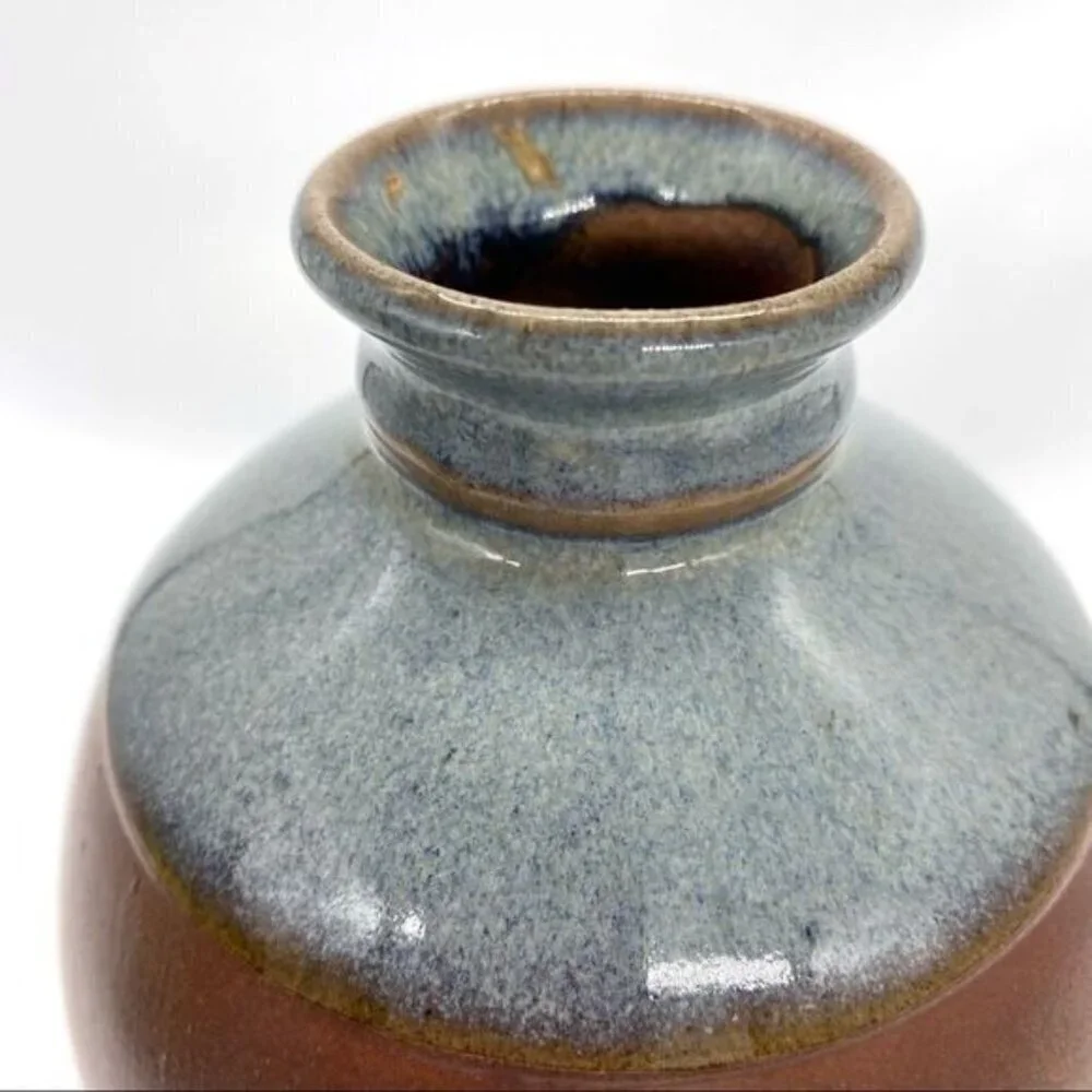 Vintage Pottery Craft Floral Vase